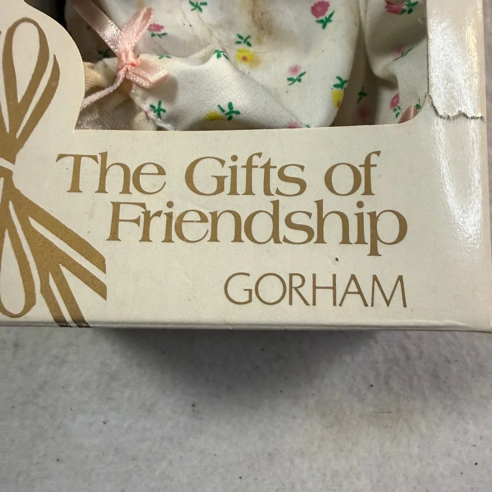 Vintage 1984 Gorham The Gifts of Friendship 